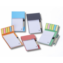 Bloco de Anotações com Autoadesivos e Caneta 05049