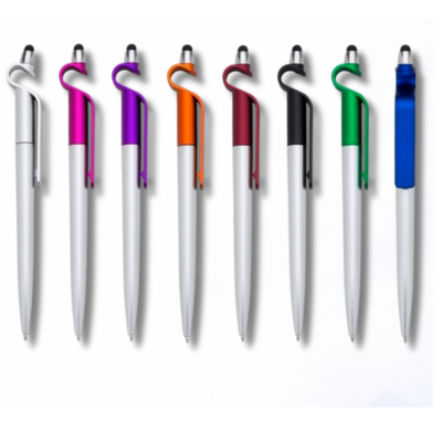 Caneta Plástica Touch com Suporte 13499