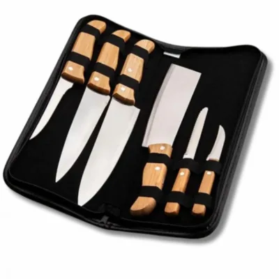 Conj. De Facas Bambu PB 00233
