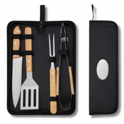 Kit Churrasco 4 Peças 12462B